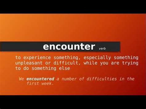 encounter urban dictionary|spiritual encounter meaning.